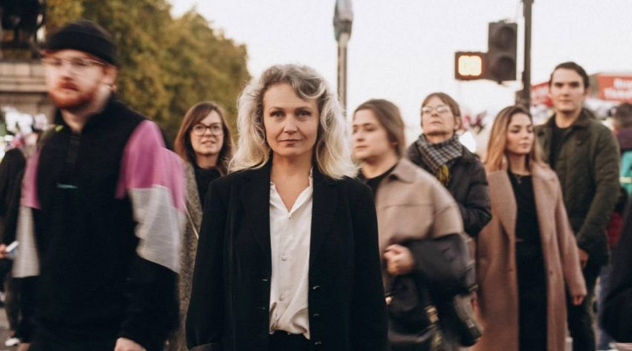 Yev Lukash in a candid editorial portrait